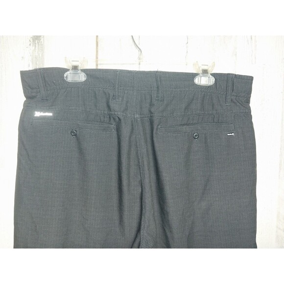 Hurley Men's 36 Phantom Hybrid Shorts Gray Black Stripe - Picture 6 of 9